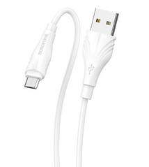 Дата кабель Borofone BX18 Optimal USB to MicroUSB (2 МЕТРИ)