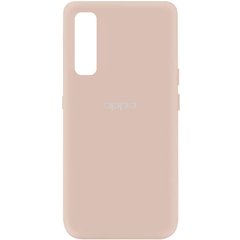 Чехол Silicone Cover My Color Full Protective (A) для Oppo Reno 3 Pro, Розовый / Pink Sand