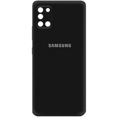 Чехол Silicone Cover My Color Full Camera (A) для Samsung Galaxy A31, Черный / Black