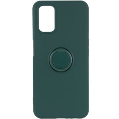 Чехол TPU Candy Ring для Oppo A52 / A72 / A92, Зеленый / Pine green