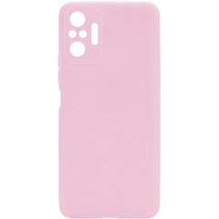 Силиконовый чехол Candy Full Camera для Xiaomi Redmi Note 10 Pro / 10 Pro Max, Розовый / Pink Sand