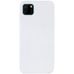 Чехол Silicone Cover Full without Logo (A) для Huawei Y5p, Белый / White