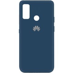 Чехол Silicone Cover My Color Full Protective (A) для Huawei P Smart (2020), Синий / Navy blue