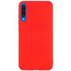 Силиконовый чехол Candy для Samsung Galaxy A50 (A505F) / A50s / A30s, Красный