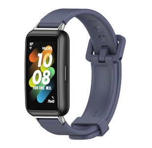 Силиконовый ремешок Mijobs для Huawei Band 10 / 9 / 8 &mdash; сменный браслет для фитнес-браслета,Blue