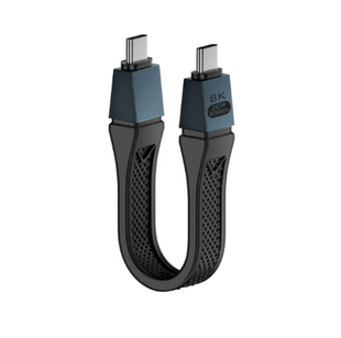 Переходник USB-A на Type-C 3.2 Gen2 10Gbps 120W адаптер A &rarr; C, чорний