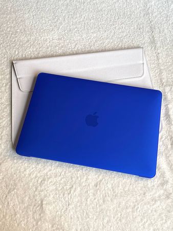 Чехол для MacBook Air 13.6" M2 ( Model - A2681 ) Матовый Синий