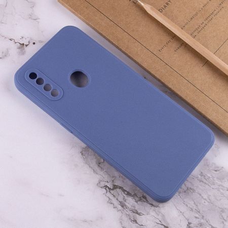 Силиконовый чехол Candy Full Camera для Oppo A31, Голубой / Mist blue