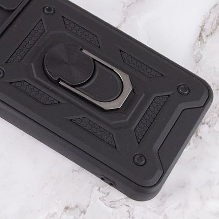 Ударопрочный чехол Camshield Serge Ring for Magnet для Samsung Galaxy A03 Core, Черный