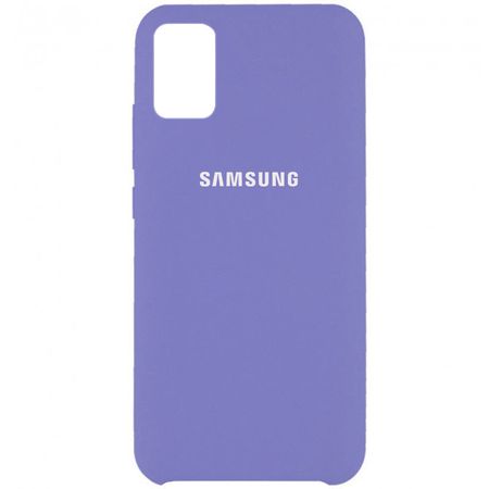 Чехол Silicone Cover (AAA) для Samsung Galaxy A31, Сиреневый / Elegant Purple