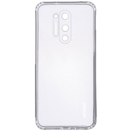 TPU чехол GETMAN Clear 1,0 mm для OnePlus 8 Pro, Бесцветный (прозрачный)