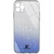 TPU+Glass чехол Swarovski для Apple iPhone 13 Pro (6.1"), Синий