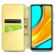 Кожаный чехол книжка GETMAN Mandala (PU) для Xiaomi Redmi Note 10 Pro / 10 Pro Max, Желтый